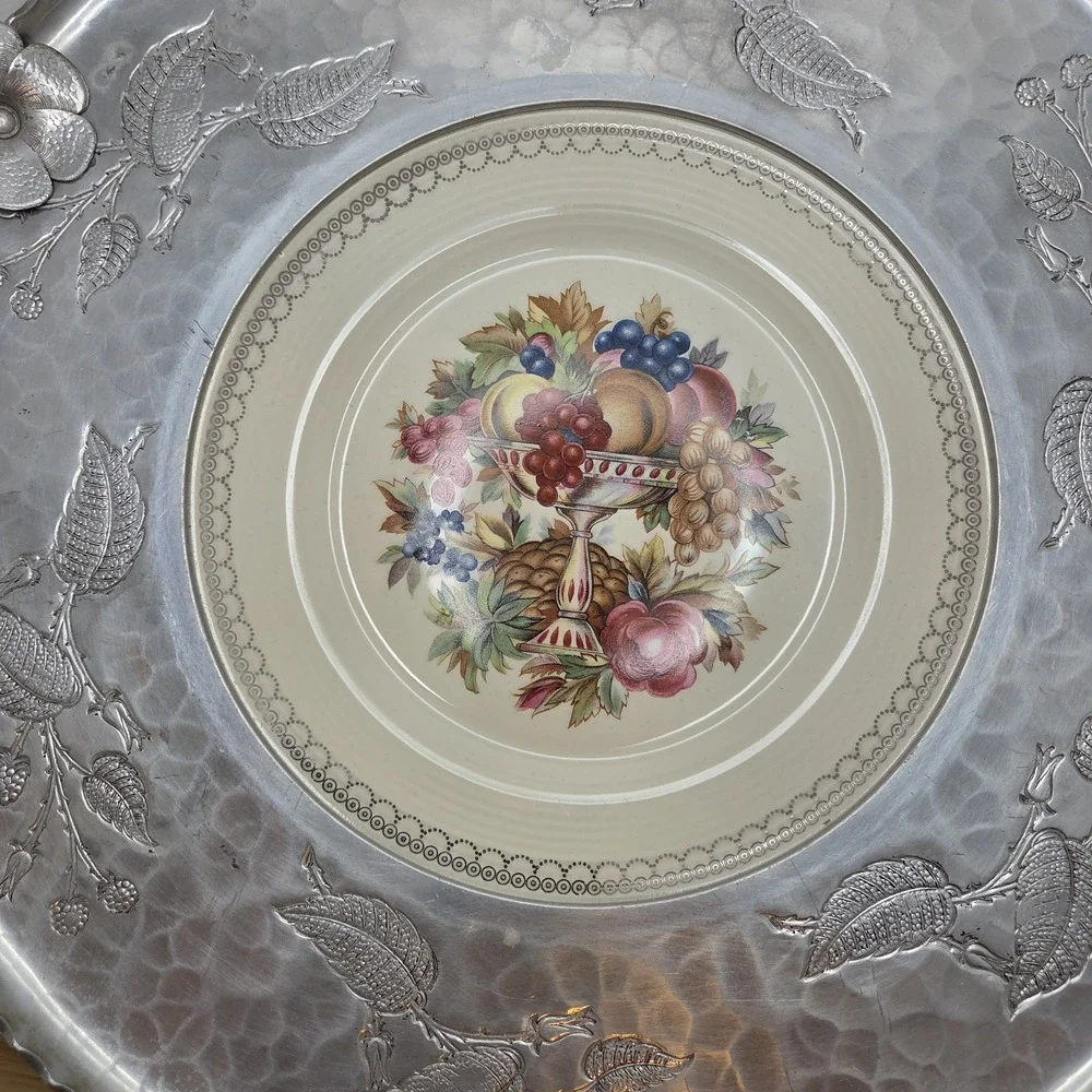 Vintage‎ Triumph Limoges Imperial Victorian 22 K White Gold made for Farberware